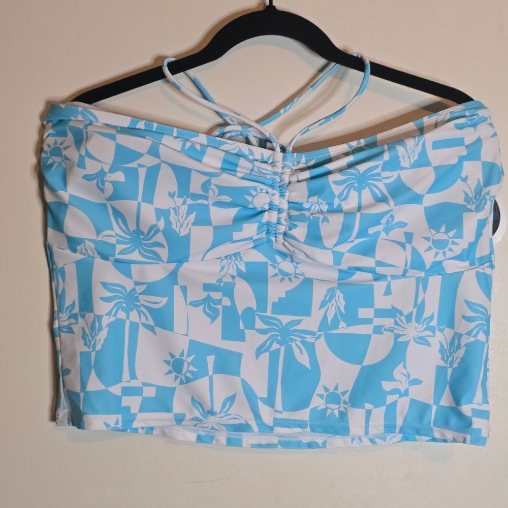 Decree Swim Top Convertable Halter Tankini Size XXL